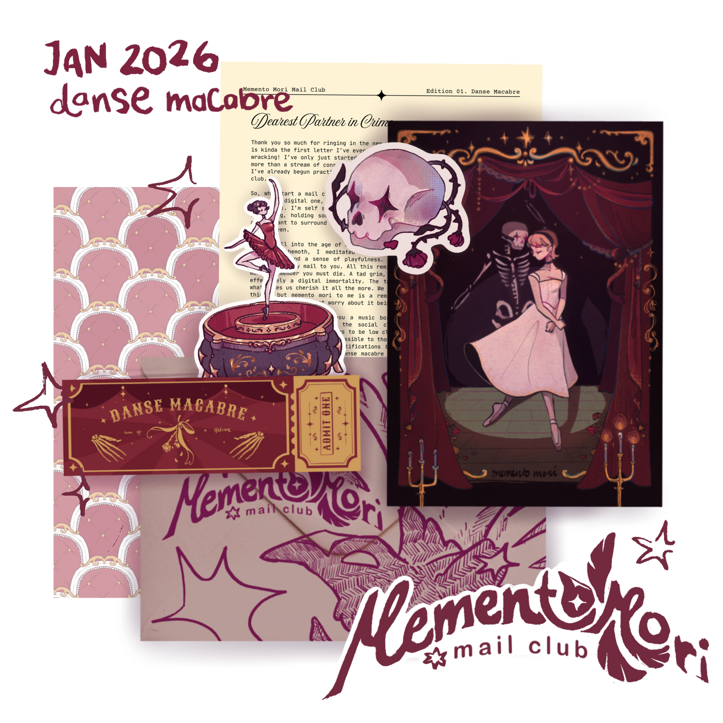 ✦ Memento Mori Mail Club ✦