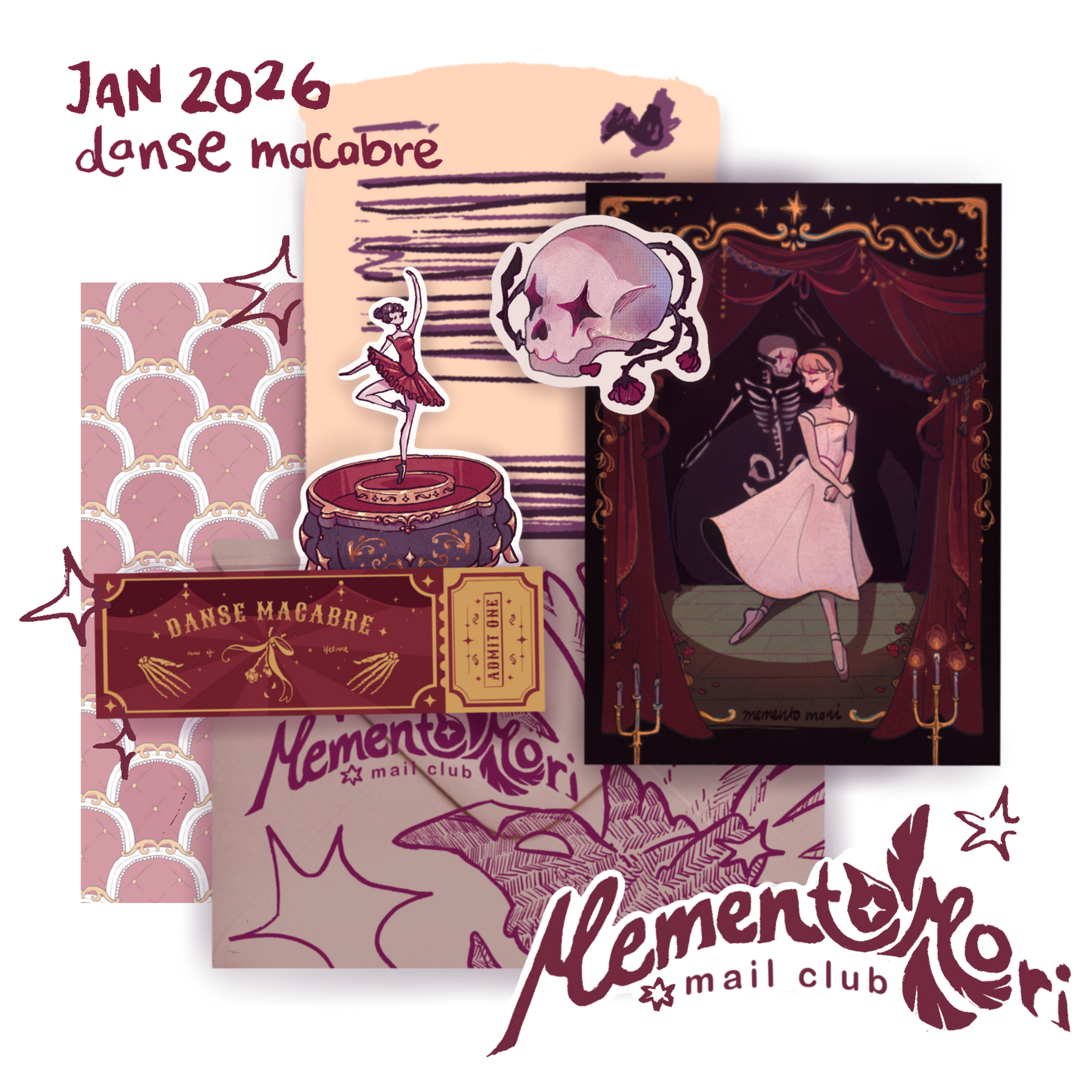 ✦ Memento Mori Mail Club ✦